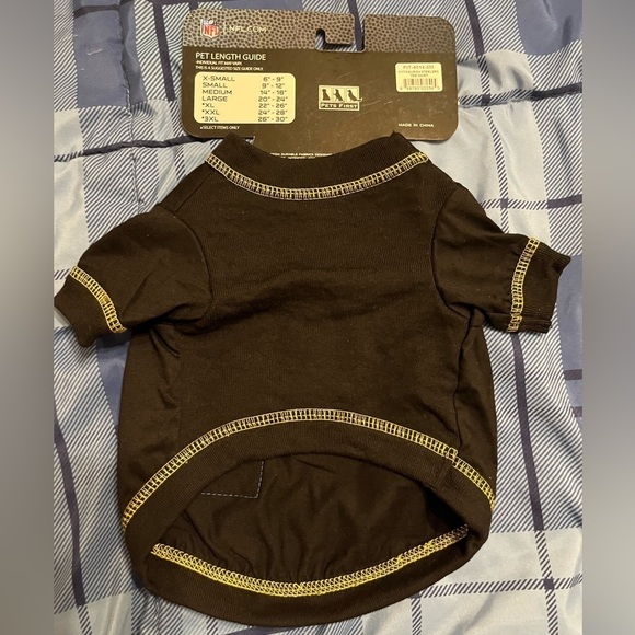 NWT Pets First Pittsburgh Steelers T-Shirt, Small  NFL - Picture 7 of 7